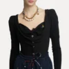Bea Corset Cardigan