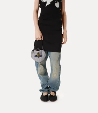 Belle Heart Frame Purse