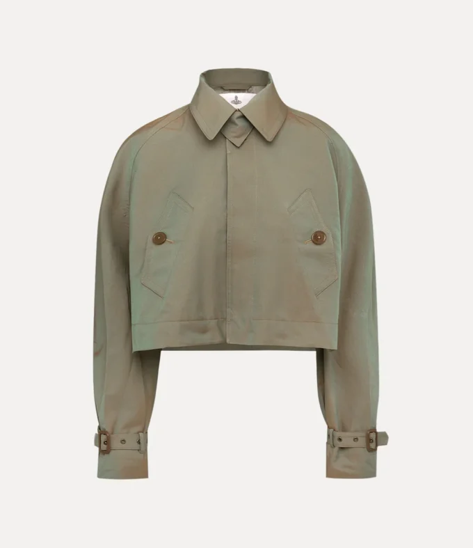 Cut Off Graziano Trench Coat