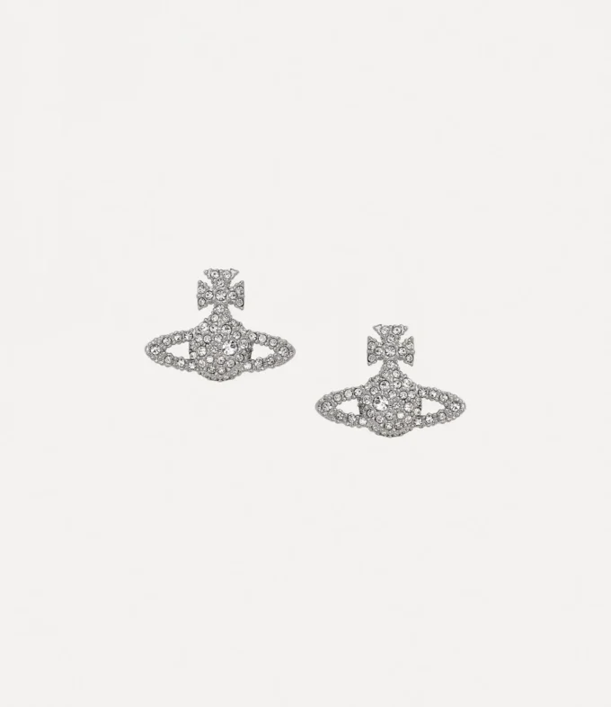 Grace Bas Relief Stud Earrings