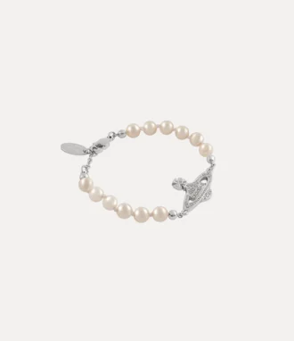 Mini Bas Relief Pearl Bracelet