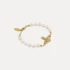 Mini Bas Relief Pearl Bracelet