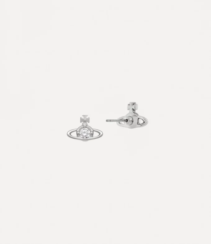 Nano Solitaire Earrings