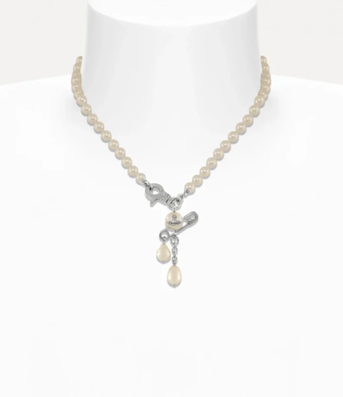 Small Claude Pearl Necklace